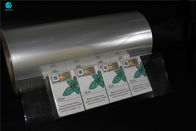 Giấy chứng nhận ISO 25 Micron PVC Bao bì cho hộp thuốc lá cỡ King trần trụi như hộp bên ngoài