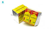 Dây băng đơn màu vàng dài 2 mm dễ dàng cho hộp trà mở và màng đóng gói