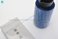 Binhao New Superfine 1.6mm Blue Hologpson Tear Dải băng với Tự dính Nhiều màu in