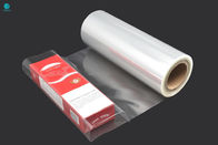 360mm Jumbo Glossy Clear Heat Niêm phong cuộn phim BOPP cho bao bì hộp thuốc lá