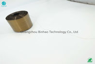 Xé dải băng Chiều dài lõi 10 cm Dấu hiệu vạch vàng Vàng Inch 0,8 mm