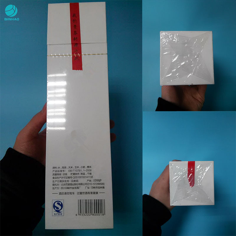 27 Micron Soft Shrink Bọc cuộn cho hộp thuốc lá trần với chức năng niêm phong nhiệt
