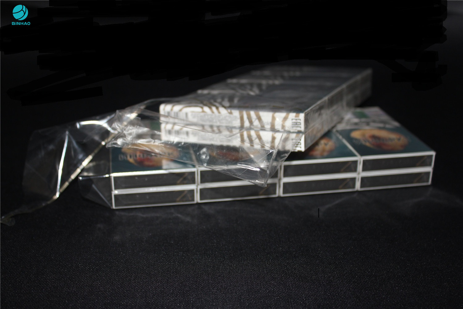 25 Micron Shrink PVC Film Film cho thuốc lá khỏa thân bên ngoài Hộp bọc