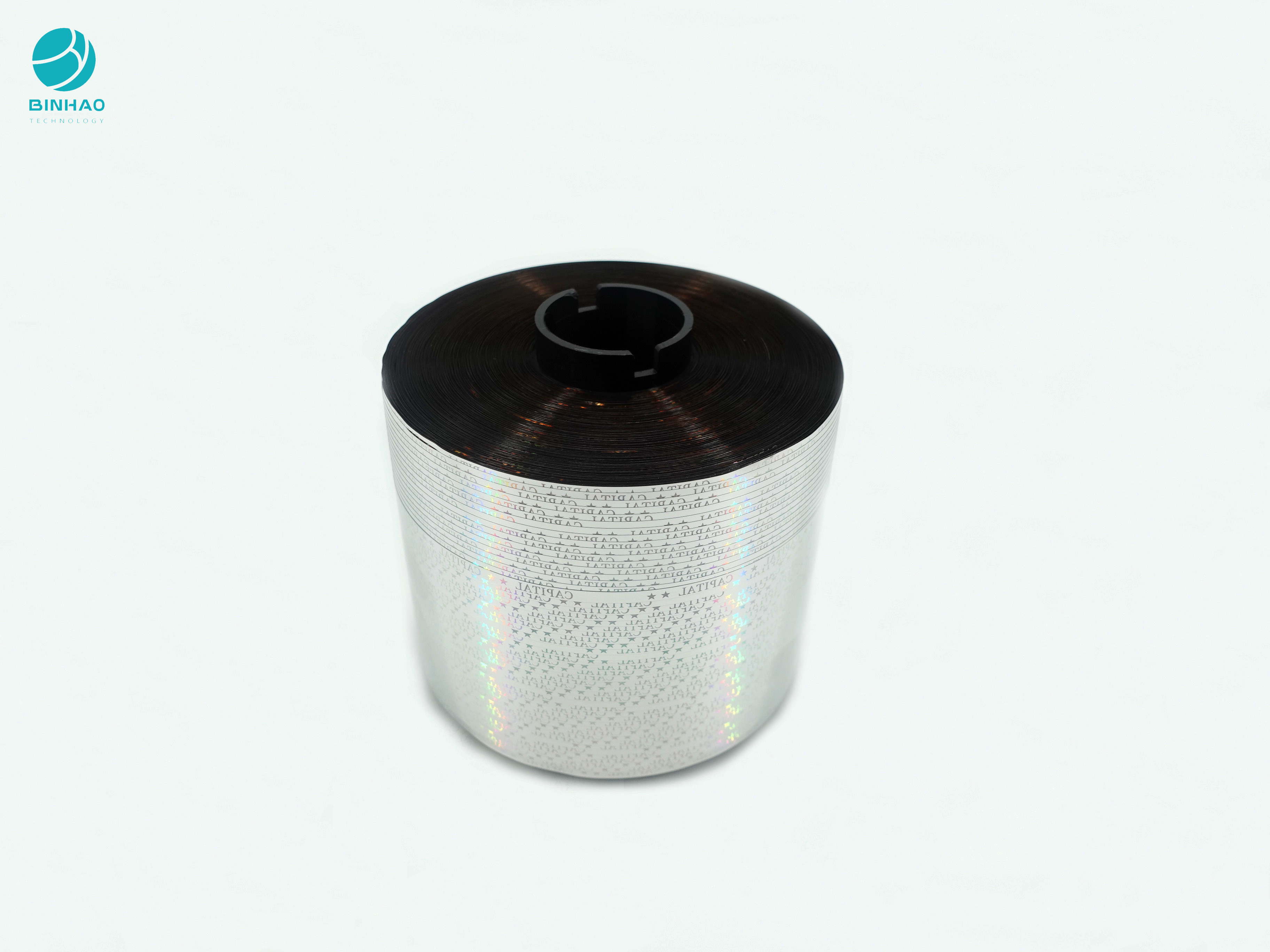 Băng keo tự dính Bopp bạc 2mm với thiết kế tùy chỉnh cho gói