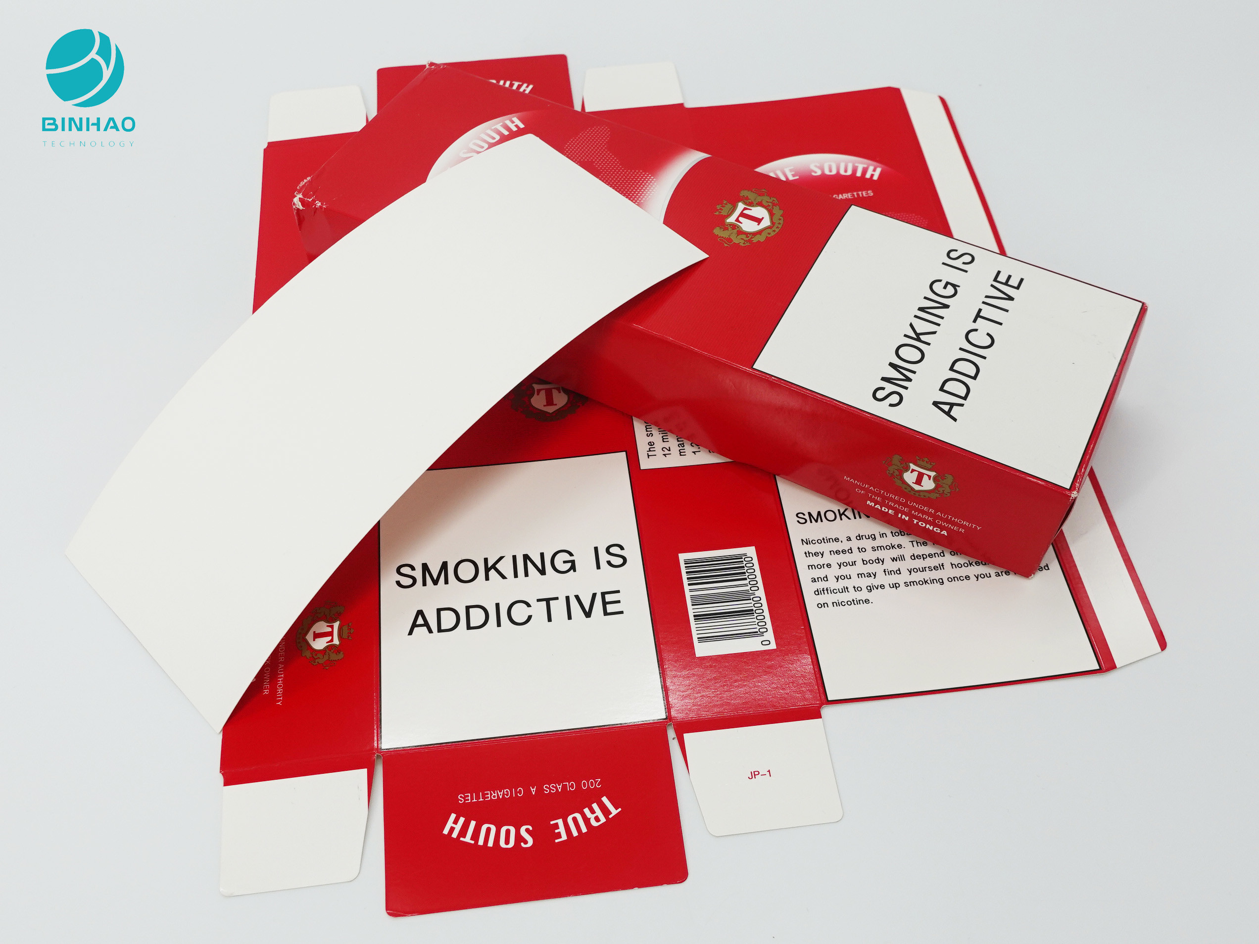 Hộp bìa cứng được in logo thân thiện với môi trường để đóng gói thuốc lá điếu