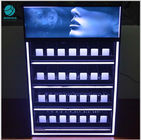Tủ trưng bày Acrylic ánh sáng LED 3 lớp tùy chỉnh cho thuốc lá / thuốc lá
