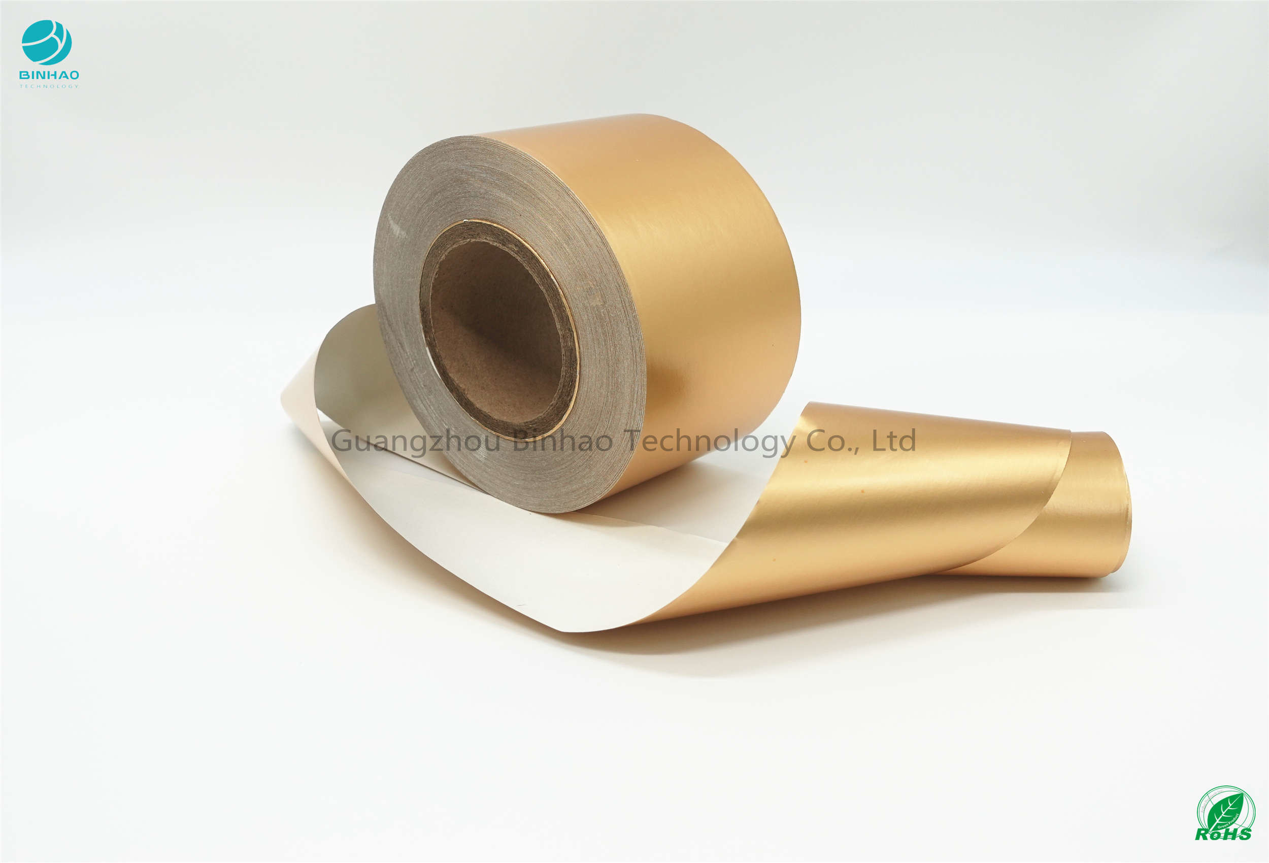 Giấy bạc nhôm 2 lớp độ bền cao 70g / M2 Thuốc lá giấy vàng